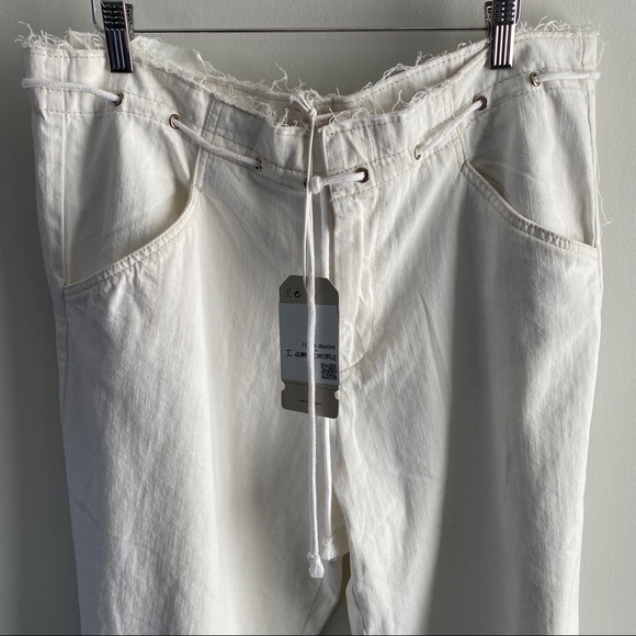 Zara Trf Emma Drawstring Denim Culottes - Picture 9 of 14